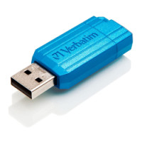 USB Memorija 64GB, Verbatim USB2.0 PinStripe,plavi